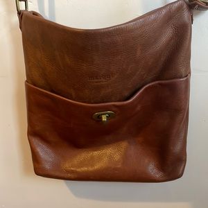 Brown crossbody purse